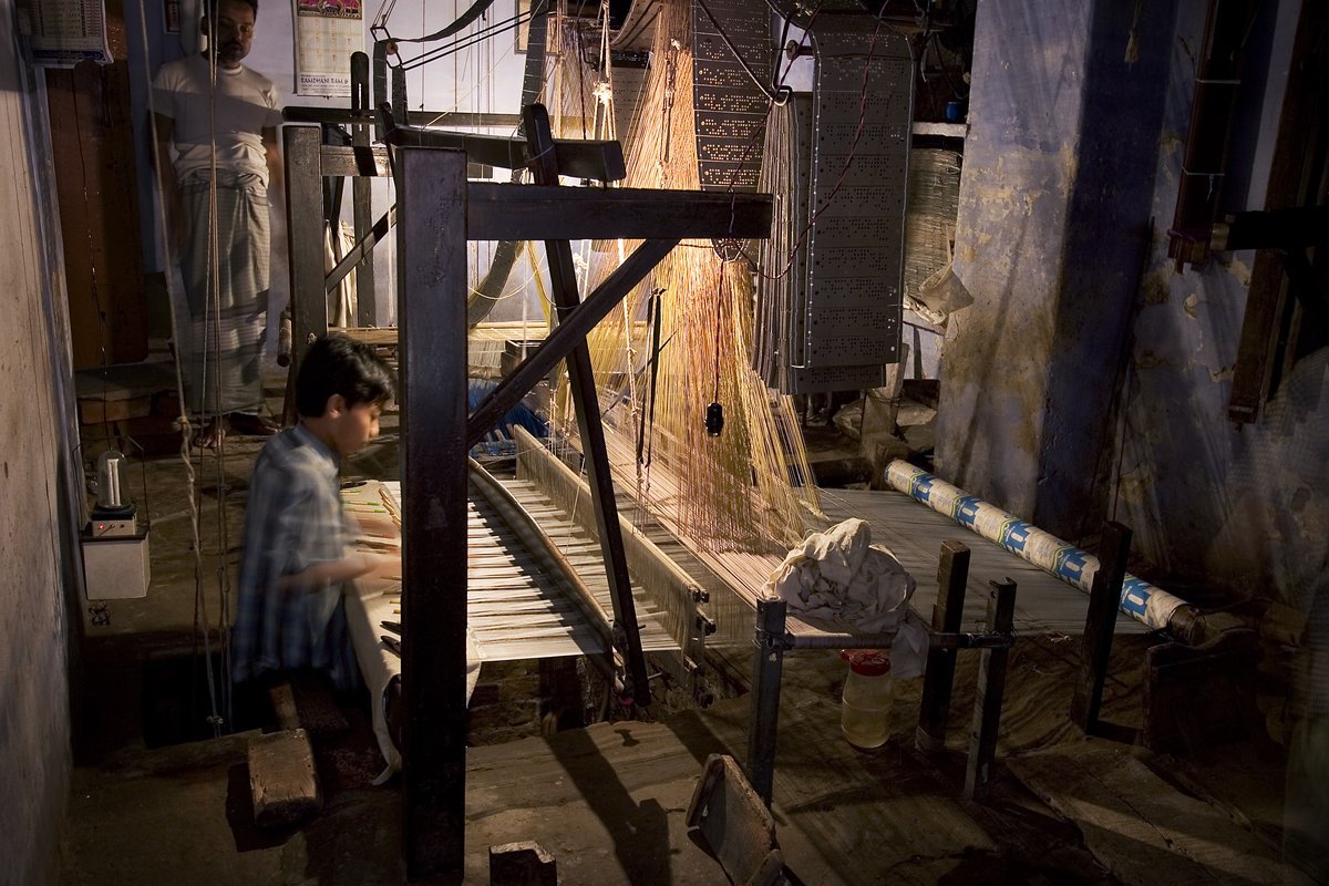 Master Weaver Mohammad Ansari in Varanasi