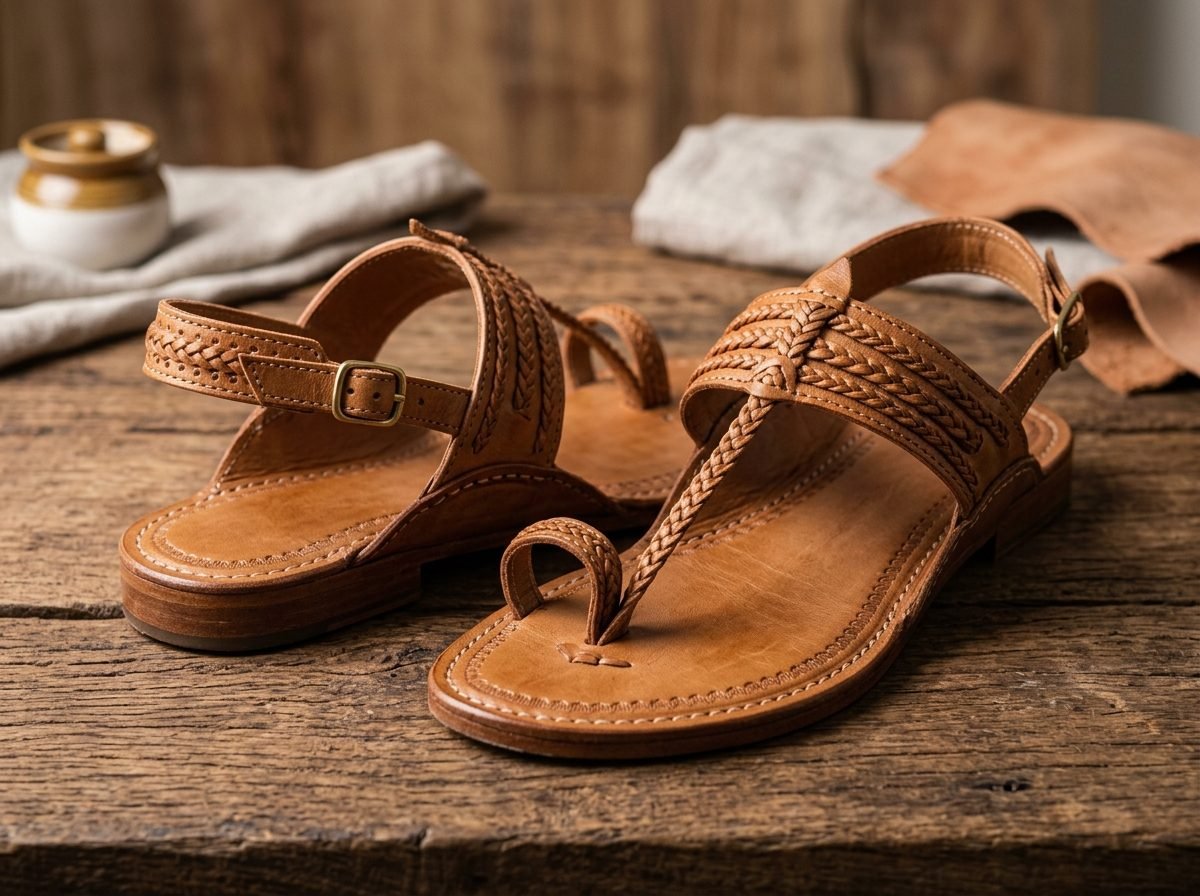 Kolhapuri Leather Sandals